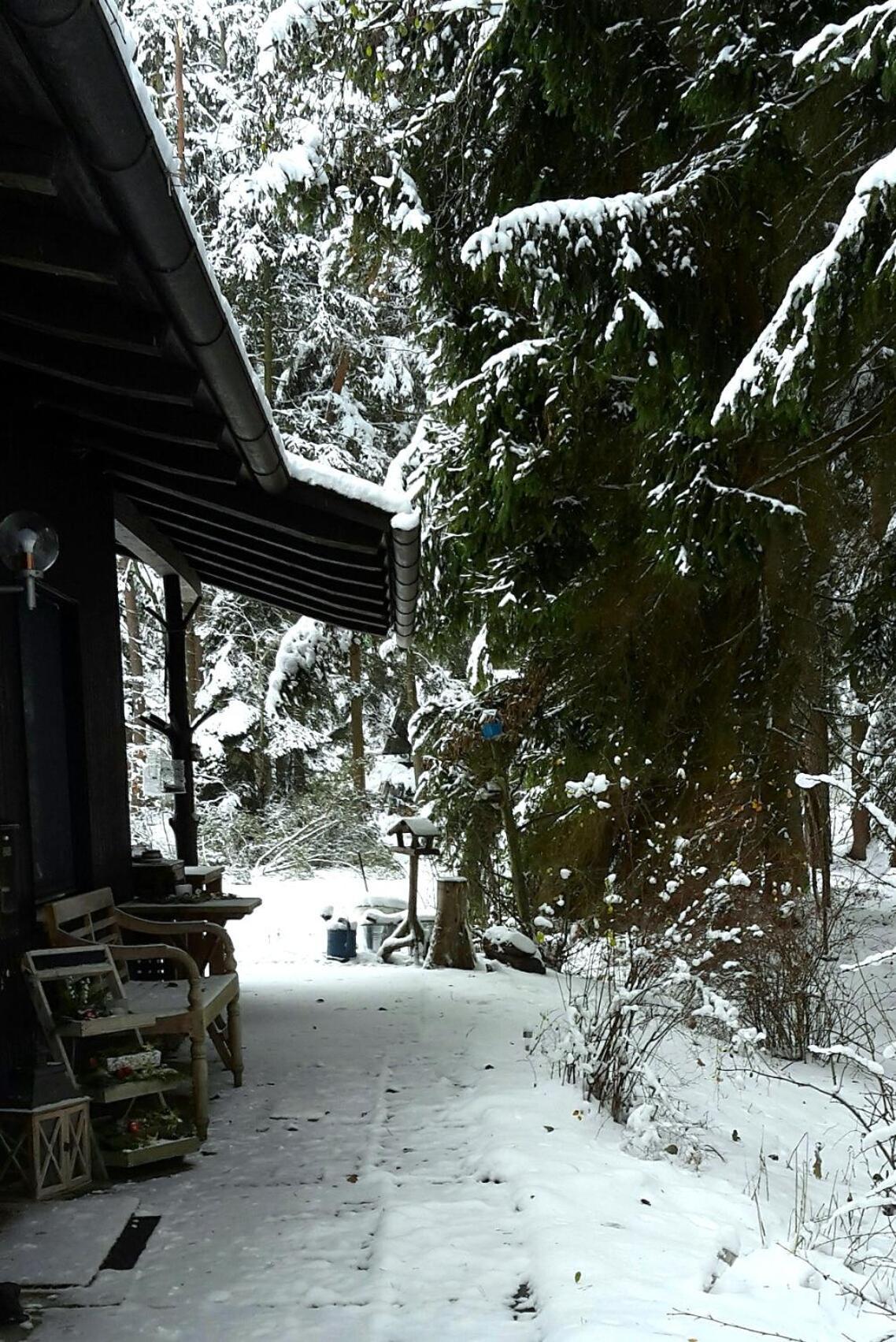 Bungalow Direkt Am See, Mit Eigenem Boot Roding Bagian luar foto