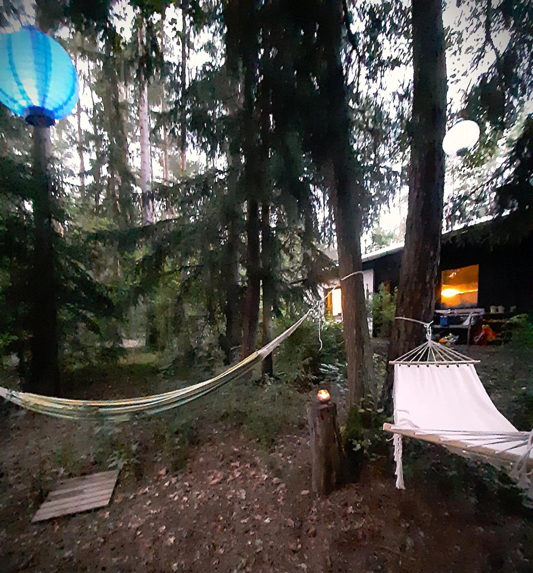 Bungalow Direkt Am See, Mit Eigenem Boot Roding Bagian luar foto